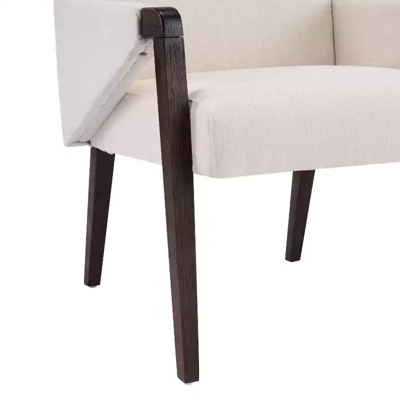 Christopher Knight Home Selena Ensemble de salle à manger 7 pièces avec chaises rembourrées de style moderne du milieu du siècle et table rectangulaire