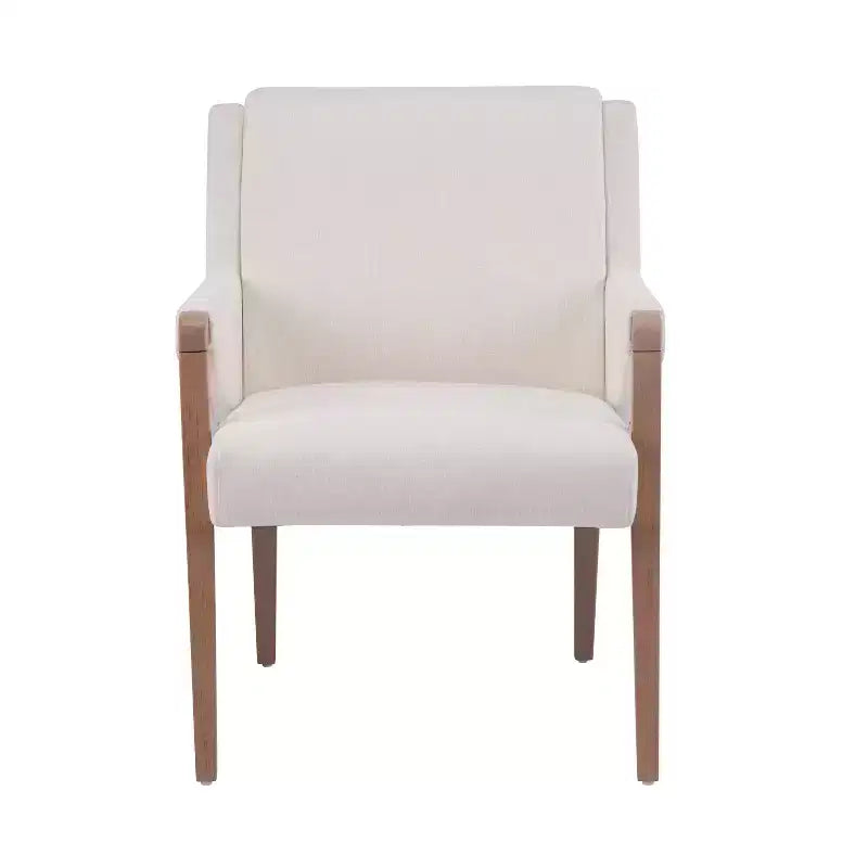 Christopher Knight Home Selena Ensemble de salle à manger 7 pièces avec chaises rembourrées de style moderne du milieu du siècle et table rectangulaire