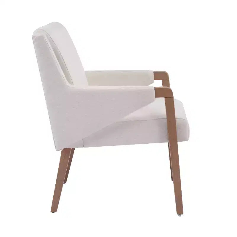 Christopher Knight Home Selena Ensemble de salle à manger 7 pièces avec chaises rembourrées de style moderne du milieu du siècle et table rectangulaire