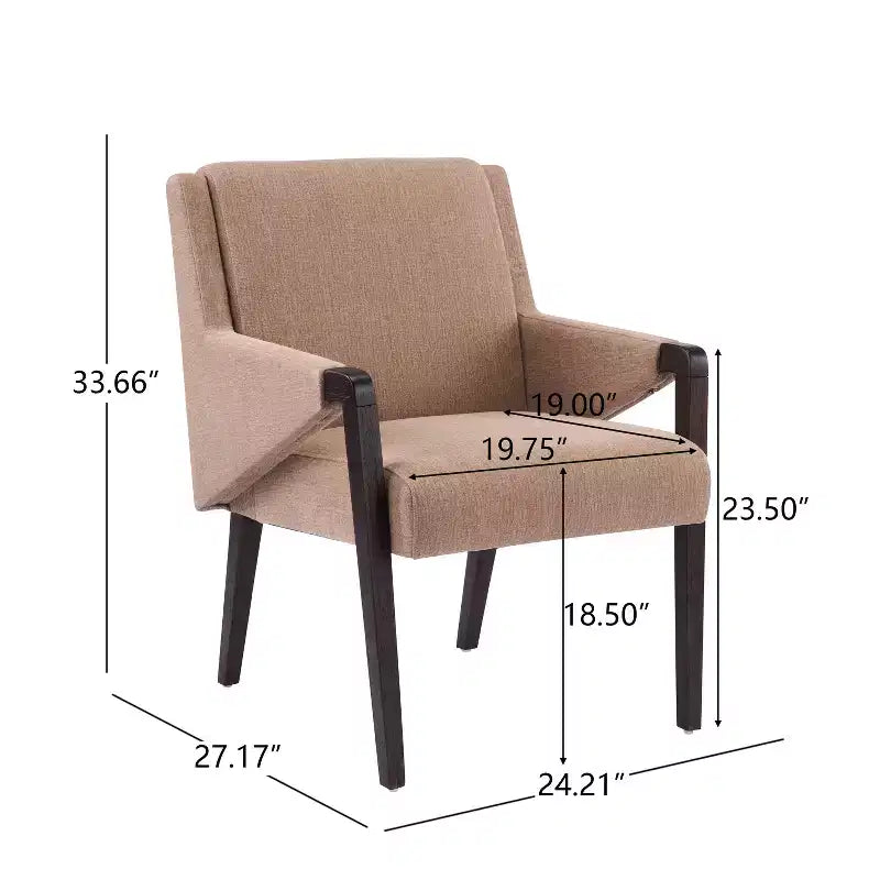 Christopher Knight Home Selena Ensemble de salle à manger 7 pièces avec chaises rembourrées de style moderne du milieu du siècle et table rectangulaire