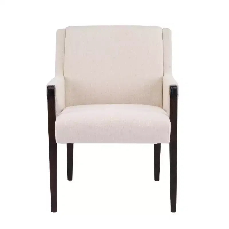 Christopher Knight Home Selena Ensemble de salle à manger 7 pièces avec chaises rembourrées de style moderne du milieu du siècle et table rectangulaire