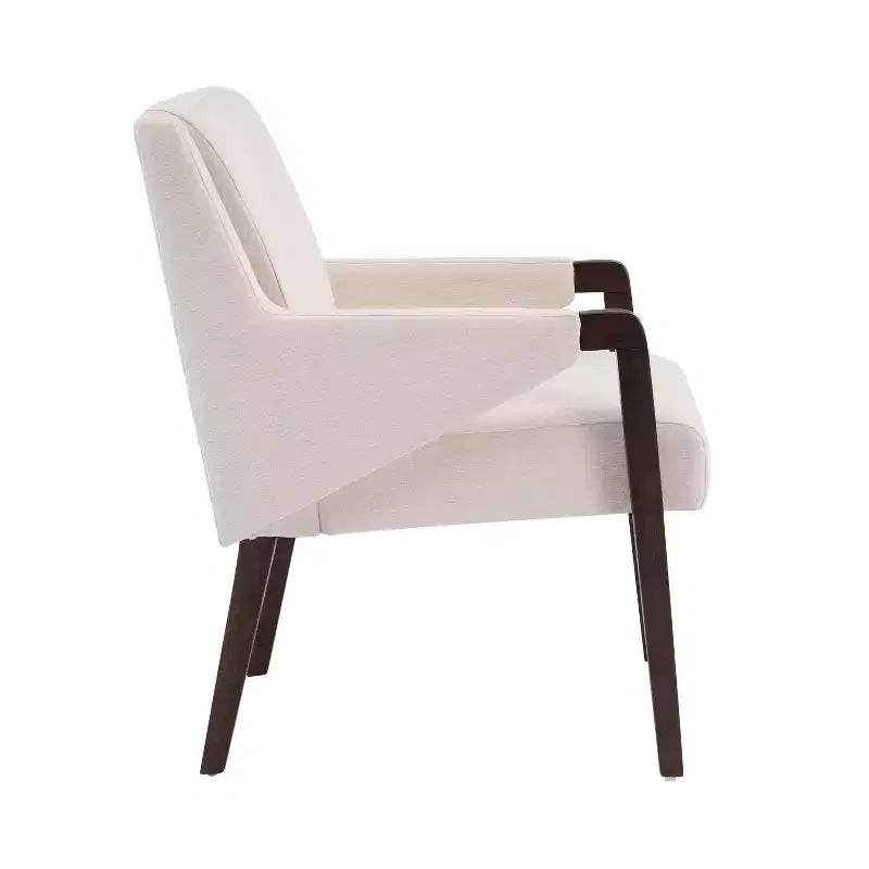 Christopher Knight Home Selena Ensemble de salle à manger 7 pièces avec chaises rembourrées de style moderne du milieu du siècle et table rectangulaire