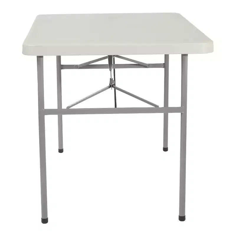 Table pliante multi-usage en résine de 1,2 m, gris clair