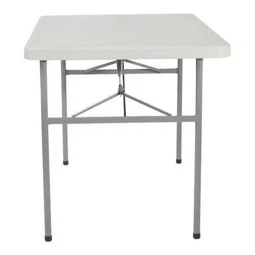 Table pliante multi-usage en résine de 1,2 m, gris clair