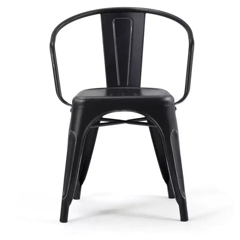 Ensemble de salle à manger WyndenHall Elisse Moreno 9 pièces noir vieilli/argent
