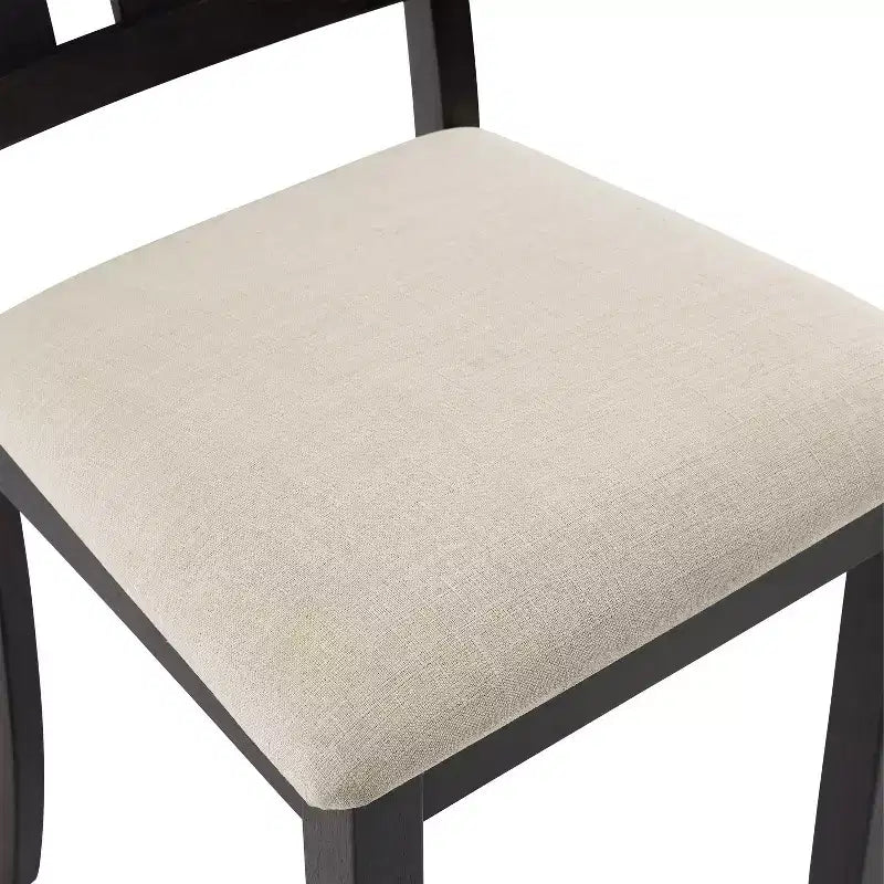 Ensemble de salle à manger extensible 6 pièces Hayden avec banc et 4 chaises à dossier ajouré Ardoise - Crosley