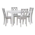 Powell 5pc Shelby Rectangle Counter Height Dining Set Gray