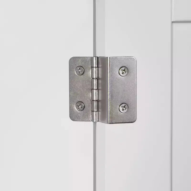 Meuble de rangement pour salle de bain et buanderie à une porte avec 3 tiroirs, étagère ouverte et réglable