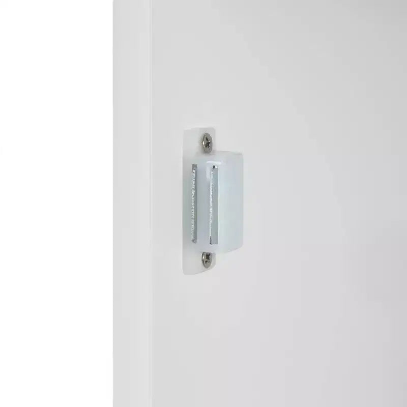 Meuble de rangement pour salle de bain et buanderie à une porte avec 3 tiroirs, étagère ouverte et réglable