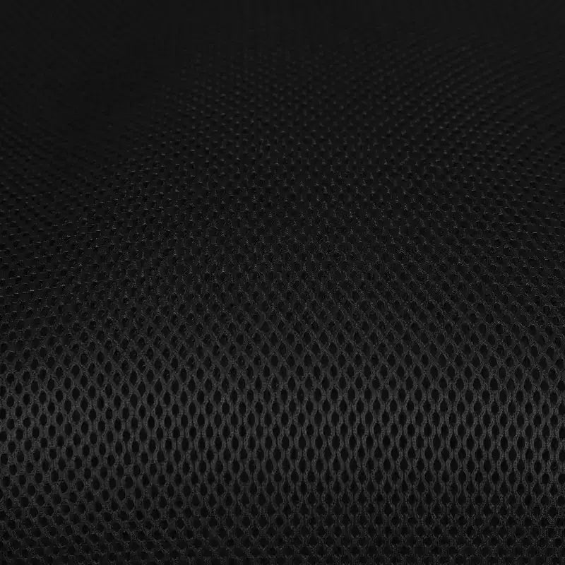 Chaise de bureau ergonomique à dossier mi-haut en maille avec repose-pieds chromé réglable et accoudoirs réglables