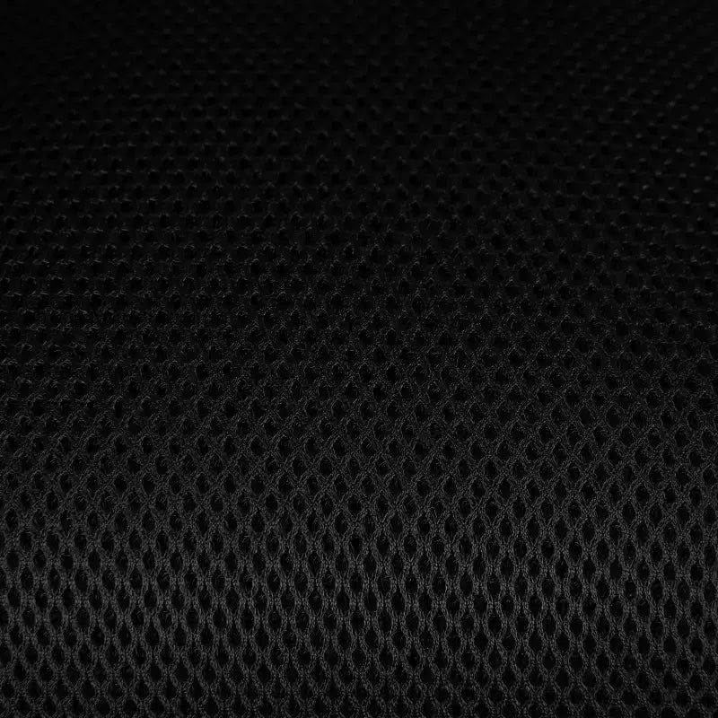 Chaise de bureau ergonomique à dossier mi-haut en maille avec repose-pieds chromé réglable et accoudoirs réglables