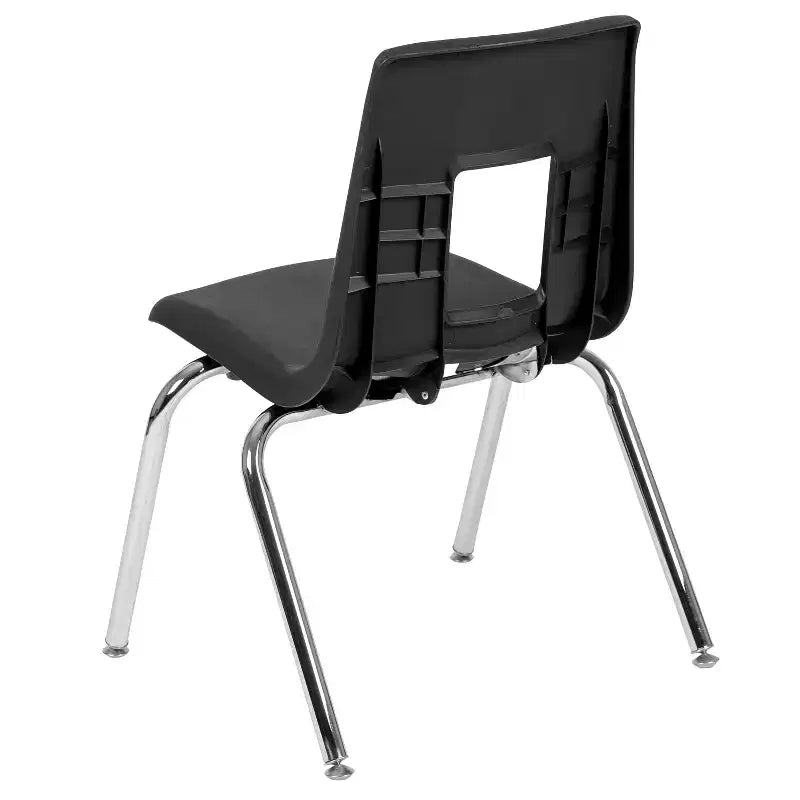 Chaise scolaire empilable Student Stack, 16 pouces, pour salle de classe et garderie