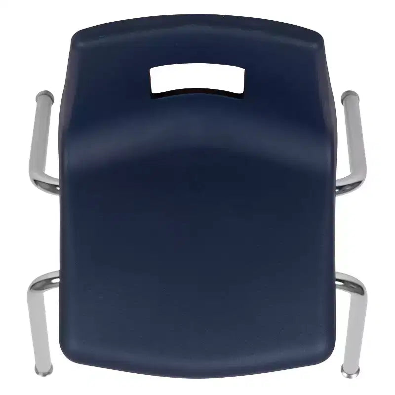 Chaise scolaire empilable Student Stack, 16 pouces, pour salle de classe et garderie