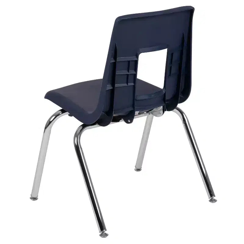 Chaise scolaire empilable Student Stack, 16 pouces, pour salle de classe et garderie
