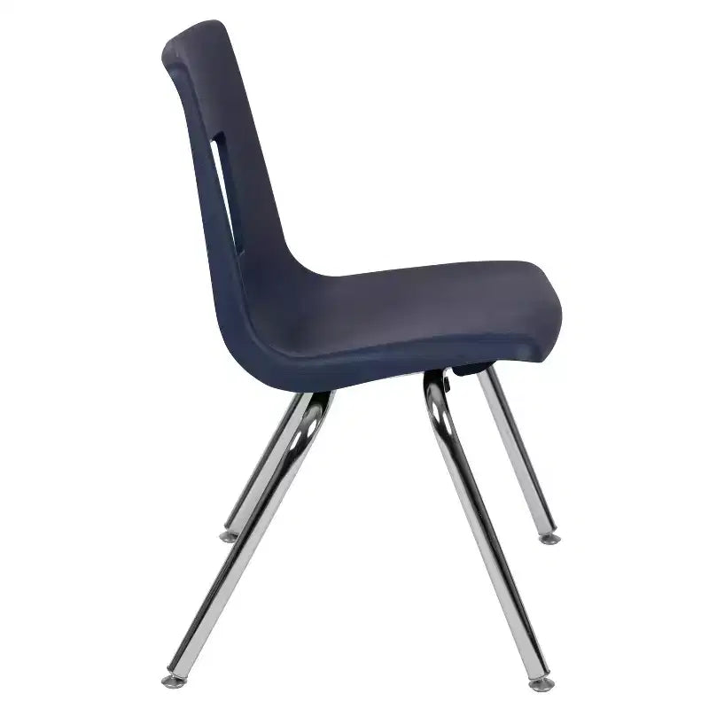 Chaise scolaire empilable Student Stack, 16 pouces, pour salle de classe et garderie