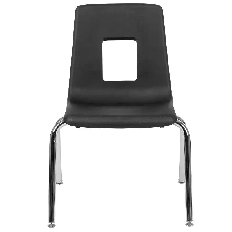 Chaise scolaire empilable Student Stack, 16 pouces, pour salle de classe et garderie