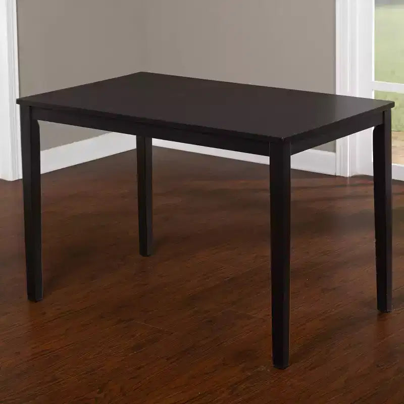 Ensemble de salle à manger rectangulaire Mason Farmhouse Crossback 5 pièces 4 places de Buylateral