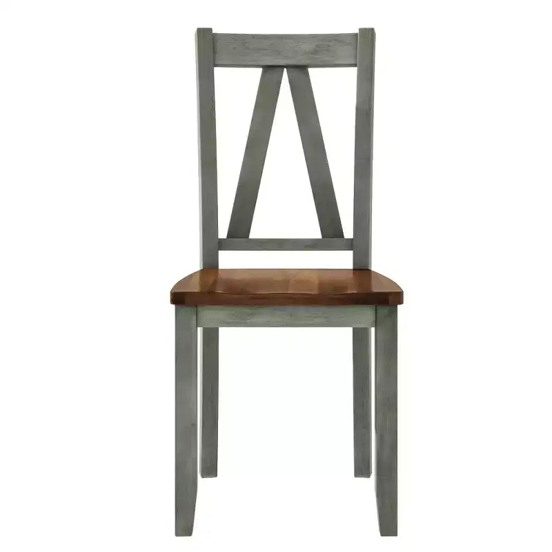 Ensemble de table à manger en bois de ferme 6 pièces avec longue banquette et 4 chaises de salle à manger - ModernLuxe