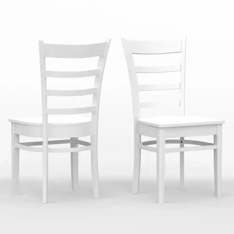 Glenwillow Home Table à manger en bois 48 po + Chaises de salle à manger à dossier ajouré (Ensemble de 3 ou 5 pièces)