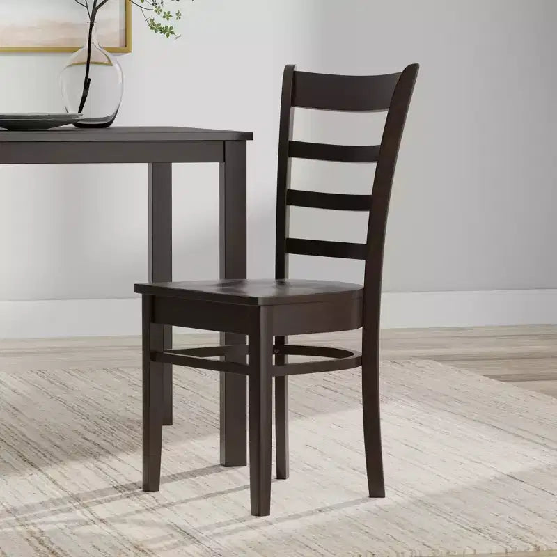 Glenwillow Home Table à manger en bois 48 po + Chaises de salle à manger à dossier ajouré (Ensemble de 3 ou 5 pièces)