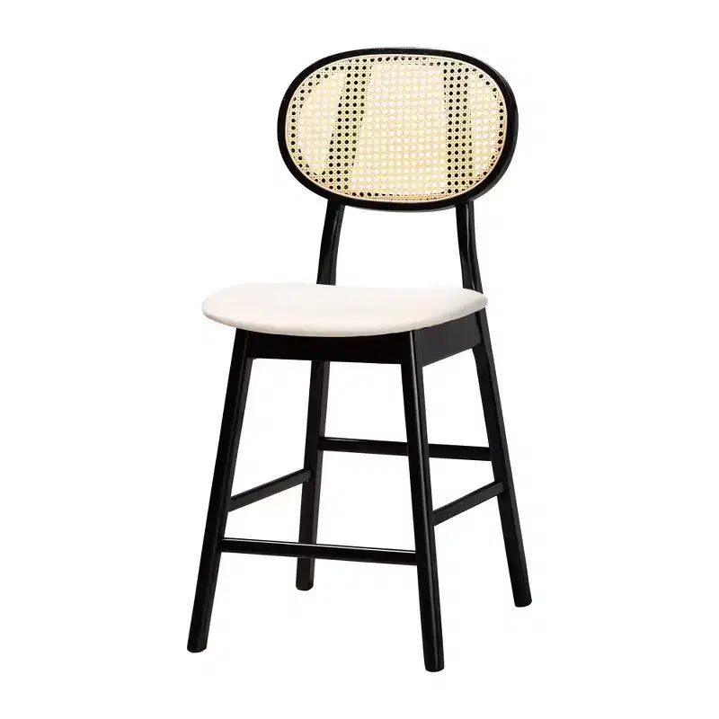Ensemble de pub 5 pièces Baxton Studio Darrion en bois, style moderne du milieu du siècle
