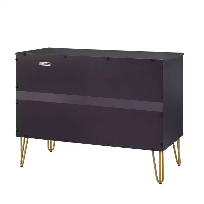 Ensemble commode 3 tiroirs et table de nuit 2 tiroirs moderne 2 pièces Manhattan Comfort Dumbo