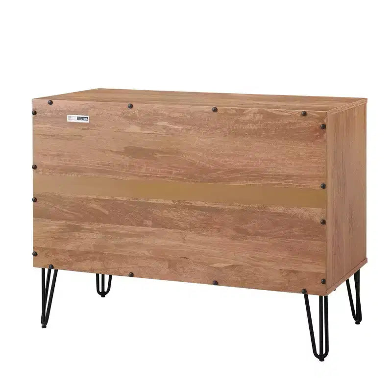 Ensemble commode 3 tiroirs et table de nuit 2 tiroirs moderne 2 pièces Manhattan Comfort Dumbo