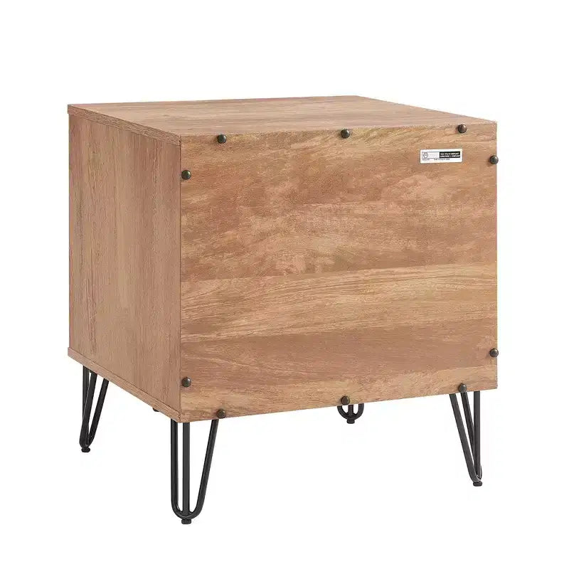 Ensemble commode 3 tiroirs et table de nuit 2 tiroirs moderne 2 pièces Manhattan Comfort Dumbo