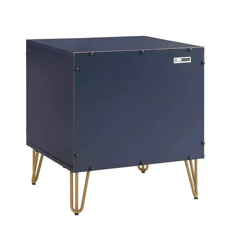 Ensemble commode 3 tiroirs et table de nuit 2 tiroirs moderne 2 pièces Manhattan Comfort Dumbo