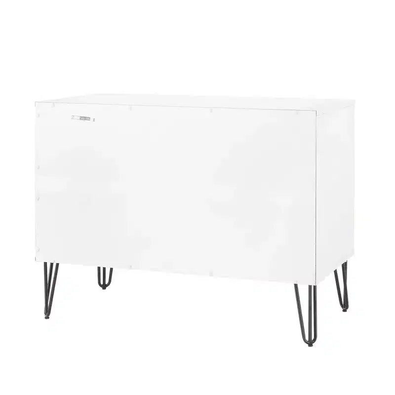 Ensemble commode 3 tiroirs et table de nuit 2 tiroirs moderne 2 pièces Manhattan Comfort Dumbo