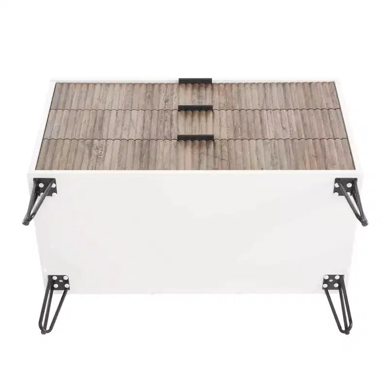 Ensemble commode 3 tiroirs et table de nuit 2 tiroirs moderne 2 pièces Manhattan Comfort Dumbo