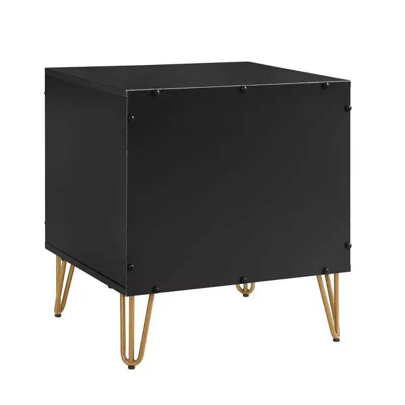 Manhattan Comfort Dumbo Ensemble de 3 meubles : commode à 5 tiroirs, commode à 10 tiroirs et table de chevet