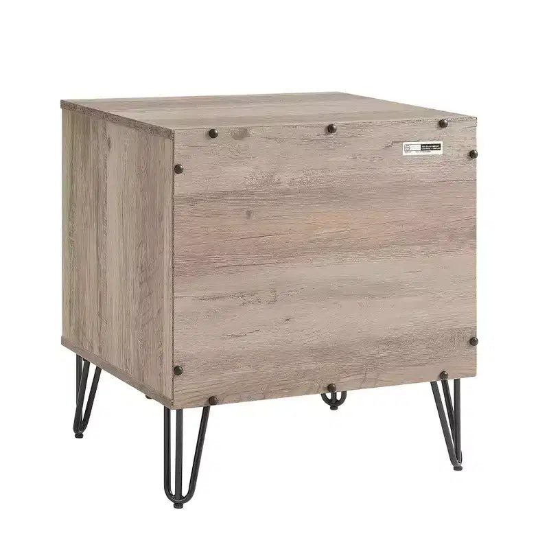 Manhattan Comfort Dumbo Ensemble de 3 meubles : commode à 5 tiroirs, commode à 10 tiroirs et table de chevet