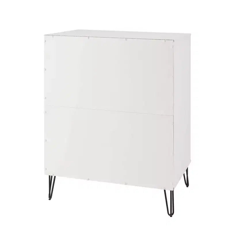 Manhattan Comfort Dumbo Ensemble de 3 meubles : commode à 5 tiroirs, commode à 10 tiroirs et table de chevet