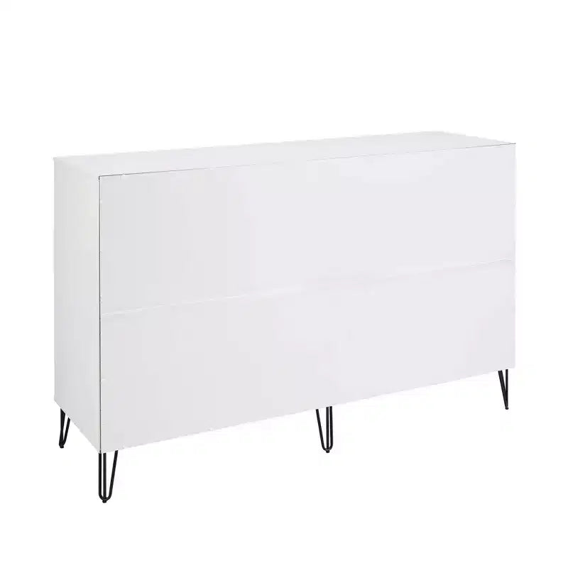 Manhattan Comfort Dumbo Ensemble de 3 meubles : commode à 5 tiroirs, commode à 10 tiroirs et table de chevet
