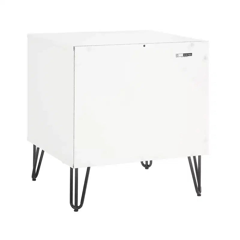Manhattan Comfort Dumbo Ensemble de 3 meubles : commode à 5 tiroirs, commode à 10 tiroirs et table de chevet