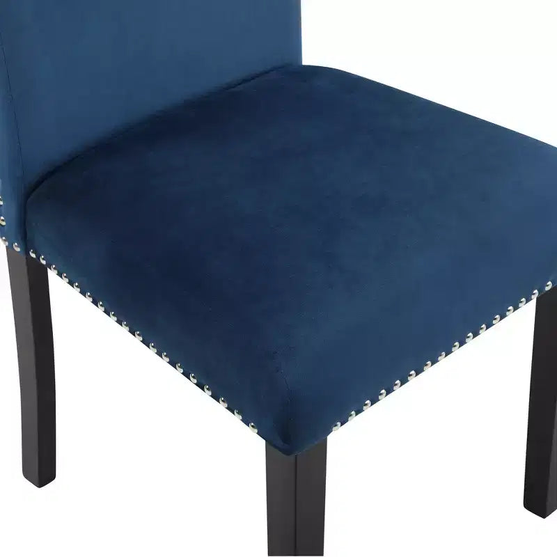 Ensemble de salle à manger 5 pièces Roundhill Furniture Enbridge, table à manger à piètement croisé avec 4 chaises élégantes