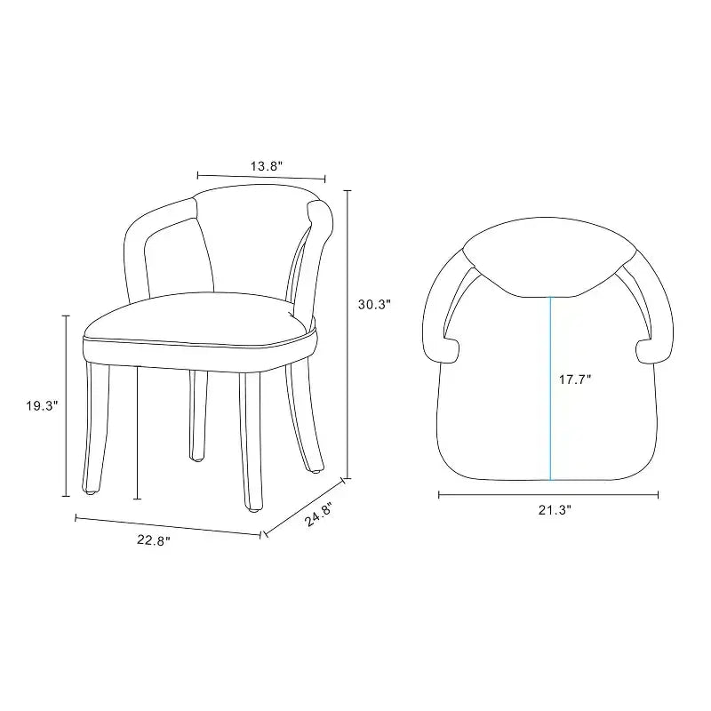 Ensemble de salle à manger moderne 5 pièces Hathaway et Palmer de Manhattan Comfort