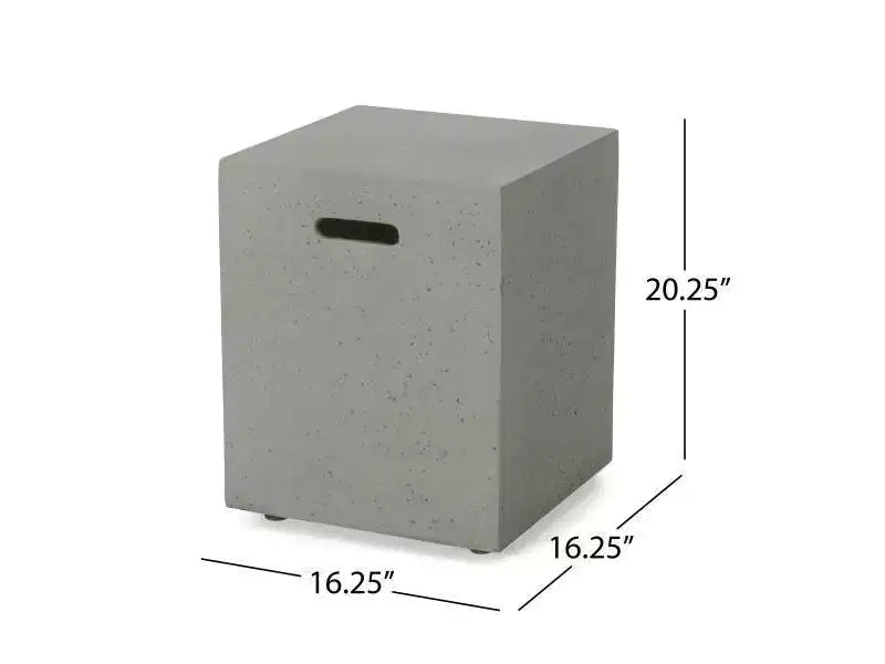 Canapé Perla 5 pièces en bois d'acacia avec table foyer rectangulaire - Christopher Knight Home
